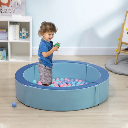 Soft Play Round Ball Pit for Toddlers