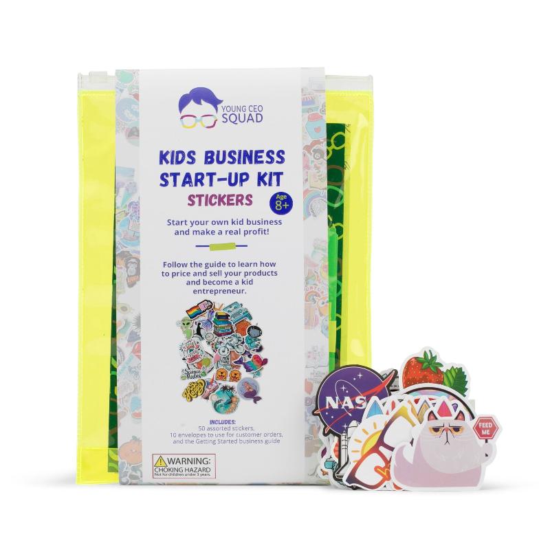 Kid Business Start-Up Kit: Stickers