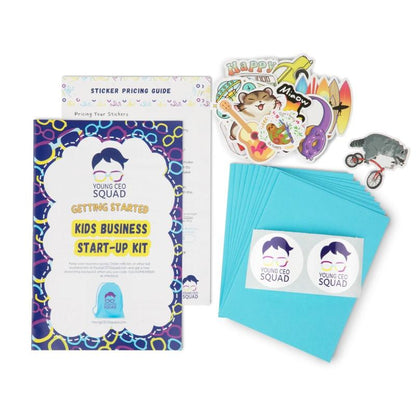 Kid Business Start-Up Kit: Stickers