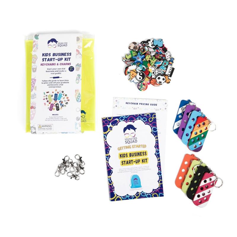 Kid Business Start-Up Kit: Keychains