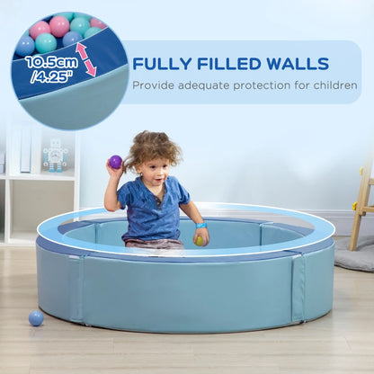 Soft Play Round Ball Pit for Toddlers